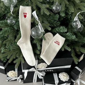 러브 크리스마스 socks / 2세트