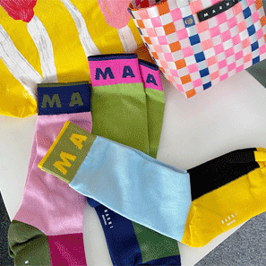 M 마르니블럭 socks / 3 color